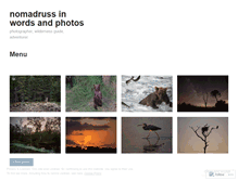 Tablet Screenshot of nomadruss.me